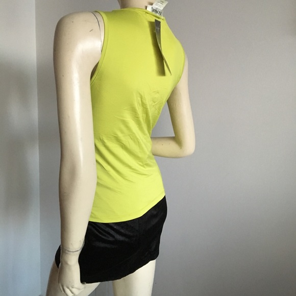 Kenar lime green crew neck tank top size medium - Picture 4 of 5